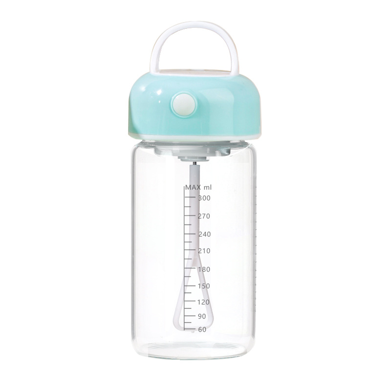 网红全自动玻璃搅拌水杯电动充电懒人便携式奶昔粉蛋白粉摇摇杯。 - 图3