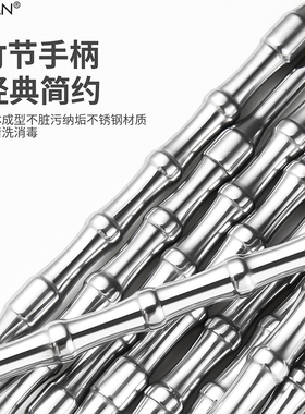 FABIYAN/法碧颜美甲双头死皮推剔甲器斜面钢推去死皮指甲边缘刮刀
