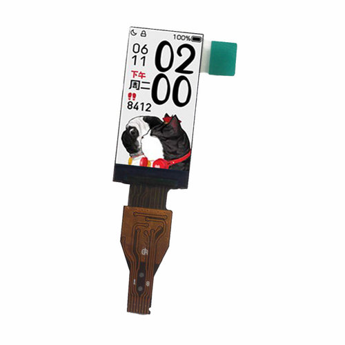 0.96寸TFT彩屏ST7735S串口屏LCD液晶屏模块智能手环彩屏SPI接口 - 图2