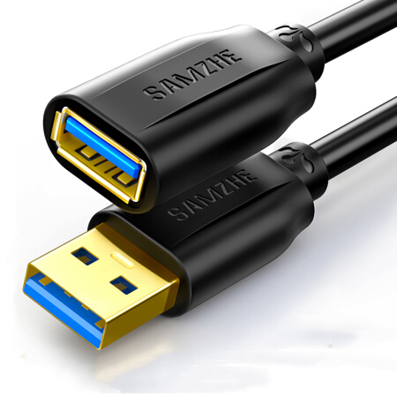 山泽USB3.0延长线公对母高速数据连接线U盘鼠标键盘读卡器加长线 - 图0