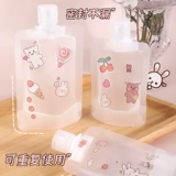 Тара для путешествий, шампунь, одноразовый гель для душа, комплект, косметика, портативный лосьон, бутылка