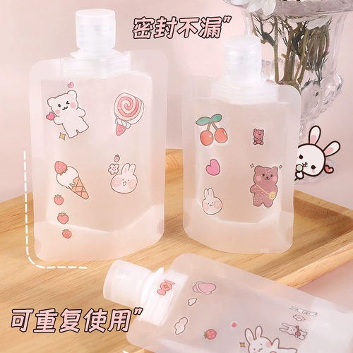 Тара для путешествий, шампунь, одноразовый гель для душа, комплект, косметика, портативный лосьон, бутылка