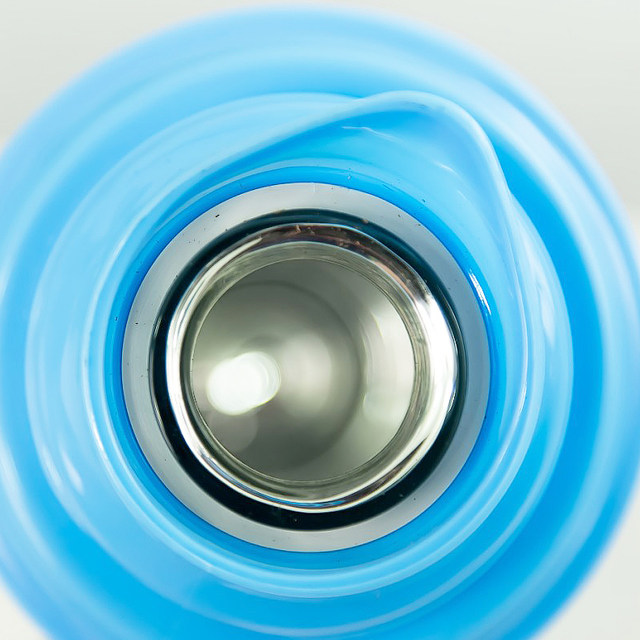 Clear water food grade thermos thermos spout rubber skin