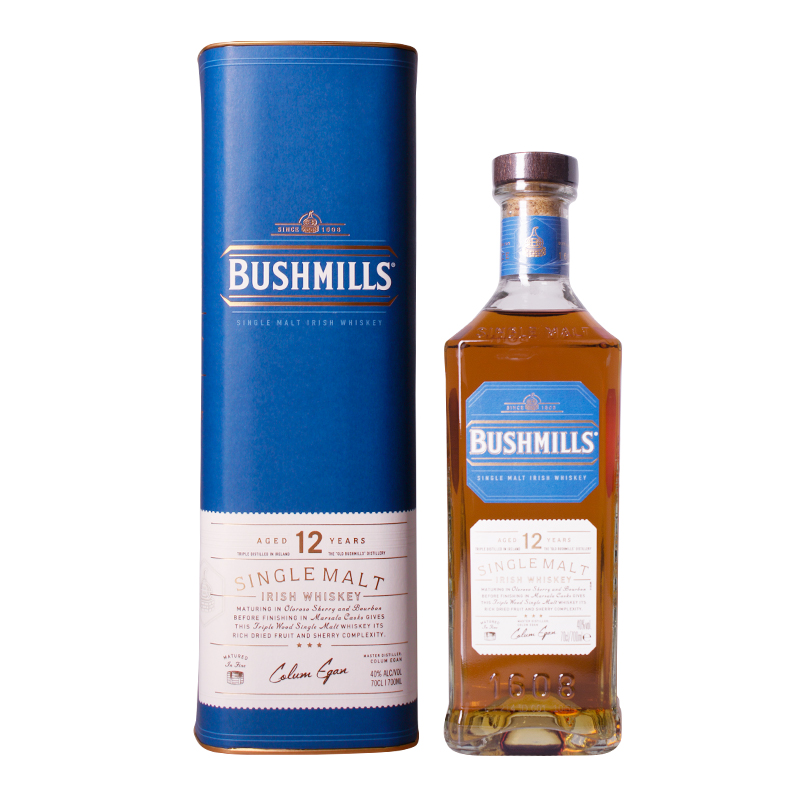 【洋酒】Bushmills 12YO百世醇/布什米尔12年单一麦芽威士忌-图2