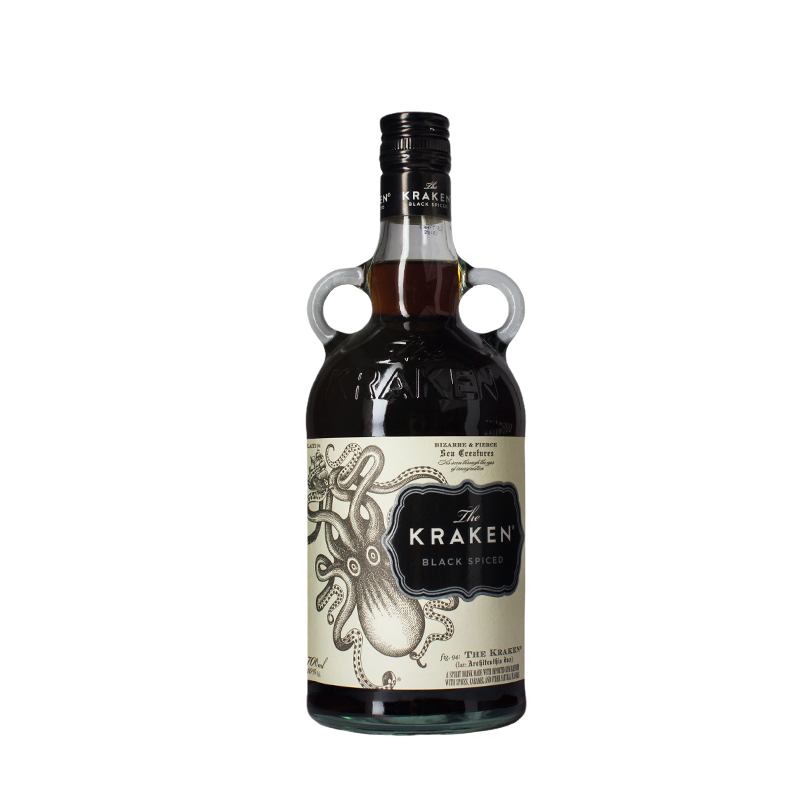 郎家园洋酒The Kraken Rum北海巨妖加香黑朗姆酒-图3