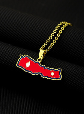 跨境项链SONYA不锈钢情侣