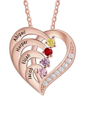 Customized Mother's Day gift name necklace women