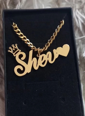 定制手链名字礼物男女