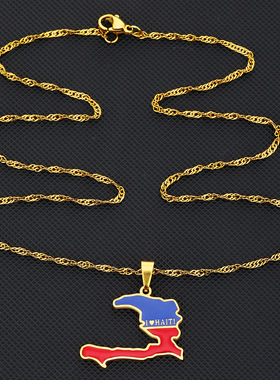 亚马逊吊坠项链弘珍饰品不锈钢