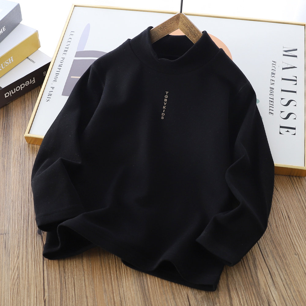 男童德绒阳离子打底衫高弹秋冬季中大童保暖内搭上衣厚T恤衫1883,淘宝优惠券,粉丝福利购,淘宝优惠卷