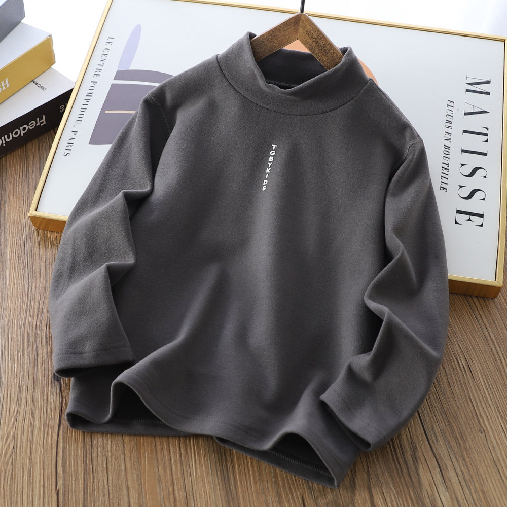 男童德绒阳离子打底衫高弹秋冬季中大童保暖内搭上衣厚T恤衫1883,淘宝优惠券,粉丝福利购,淘宝优惠卷