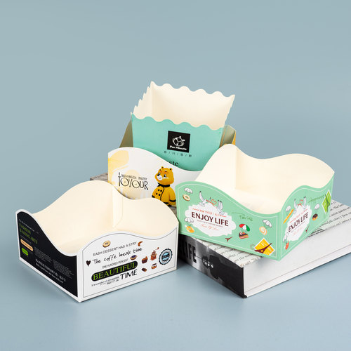 餐包包装袋盒子小面包盒点心烘焙食品袋子胡萝卜棒西点饼干纸托盒 - 图1