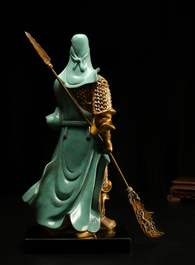 宇达关公创意艺术品摆件武财神