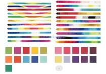 Domestic Spot Chacott Artistic Gymnastics Ribbon Transition Color (Long: 5m)