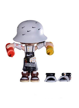 简约现代样板间儿童房摆件售楼处卡通手办可爱公仔书桌组合装饰品