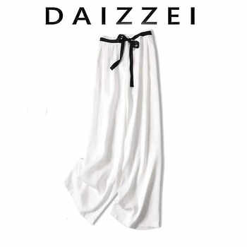 DAIZZEI ~ ໂສ້ງຂາກວ້າງ Tencel ທີ່ລະບາຍອາກາດໄດ້ສຳລັບຜູ້ຍິງລະດູຮ້ອນ ໂສ້ງຂາສັ້ນກະທັດຮັດ ແອວສູງ ໂສ້ງຂາສັ້ນ ໂສ້ງຂາສັ້ນບາງໆ