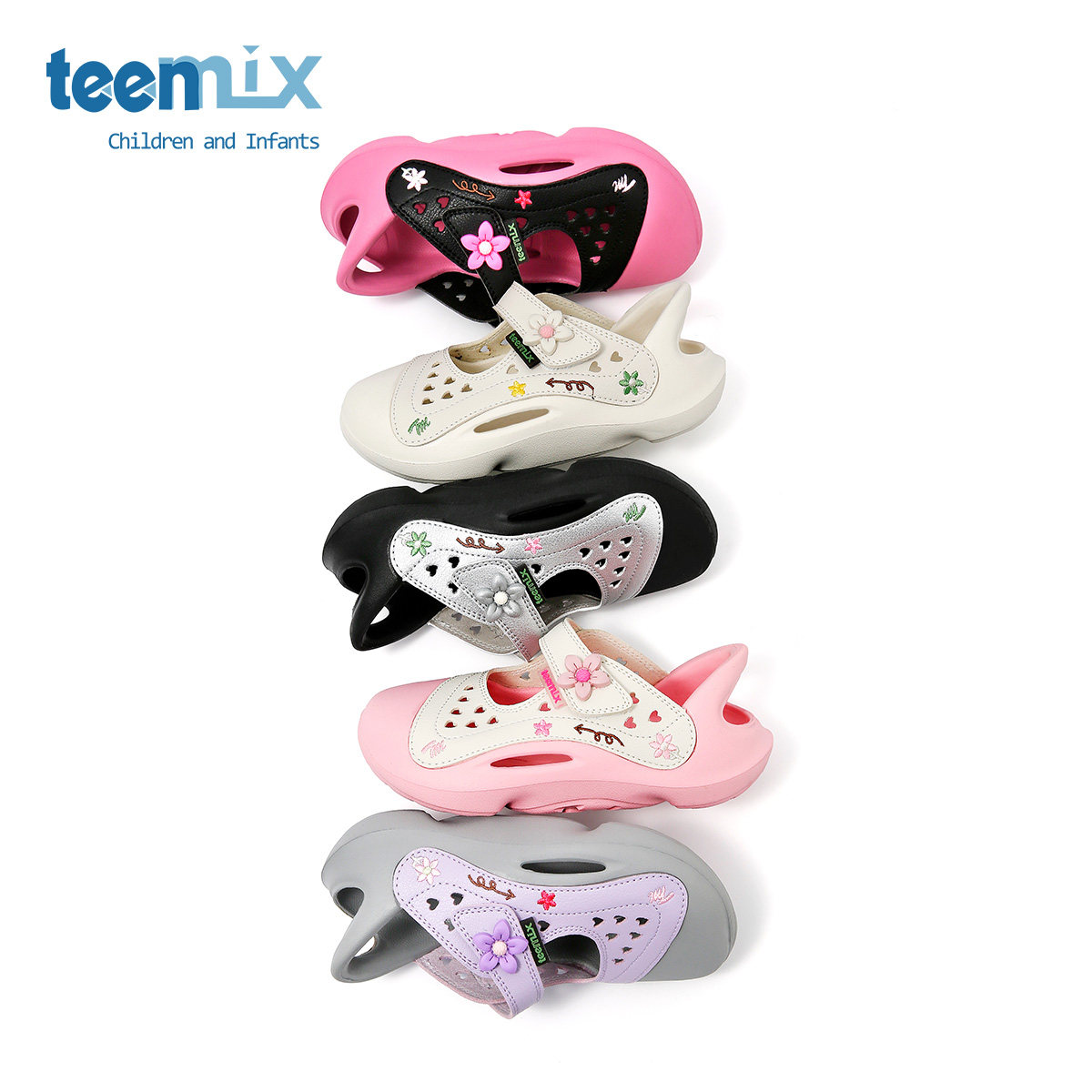 天美意童鞋2025夏季新款女童软底小女孩包头户外时尚休闲软底凉鞋,淘宝优惠券,粉丝福利购,淘宝优惠卷