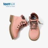 Martens, модные детские короткие сапоги для девочек, ботинки