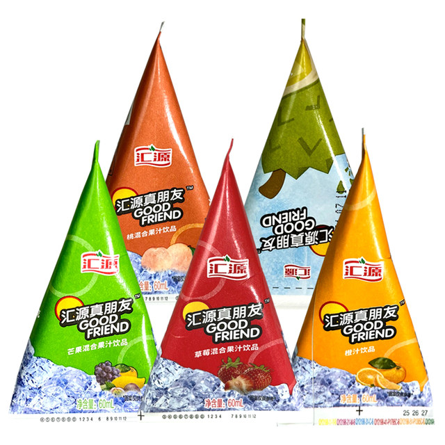 Huiyuan True Friend Smoothie is a fruit drink that can be eaten frozen