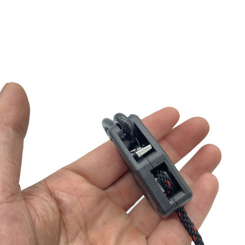 4mm粗 浸塑S钩挂绳捆绑绳吊绳滑轮拉绳露营天幕帐篷 升降绳 - 图1