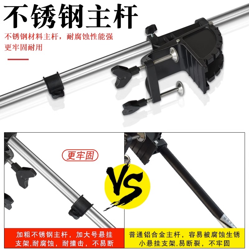 速弈12v24V无刷电动船用推进器充气船外机橡皮艇船马达螺旋挂桨机-图1