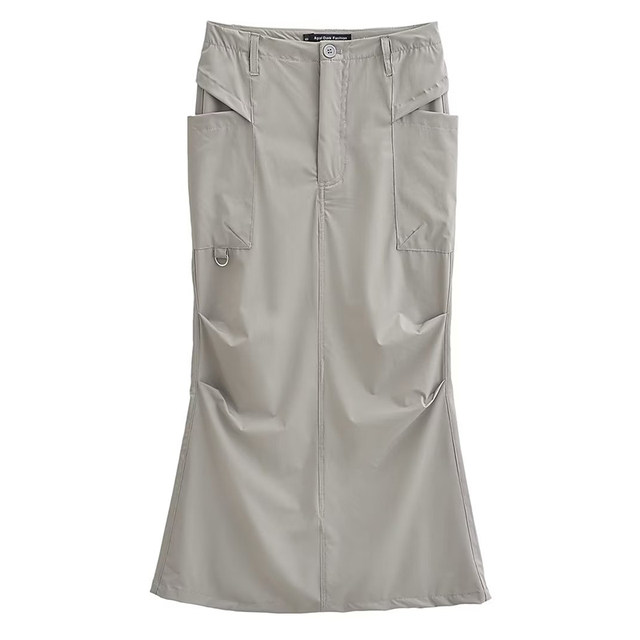 Women's pocket workmanship quick-drying skirt