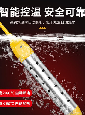 防干烧自动断电电热棒烧水神器