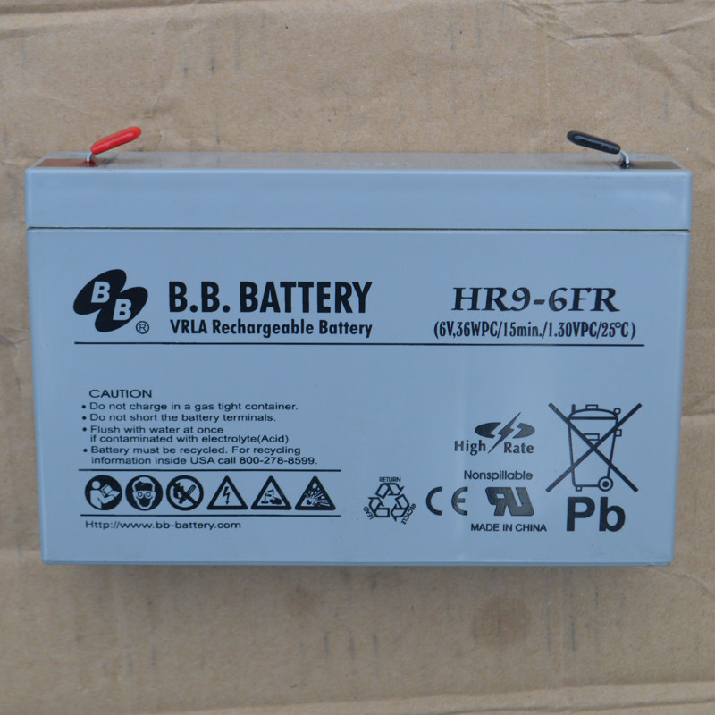 BB美美BATTERY蓄电池HR9-6FR6V9AH12AHHR9-12V5.5AH6AH9AHHR1234W - 图2