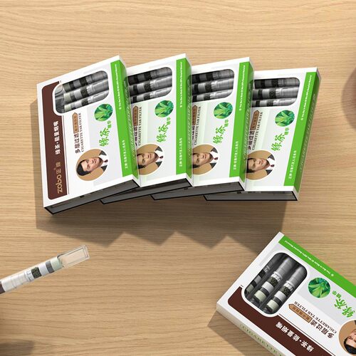 zobo正牌烟嘴过滤器中粗一次性抛弃型21重男香菸粗中细四用过滤嘴 - 图2