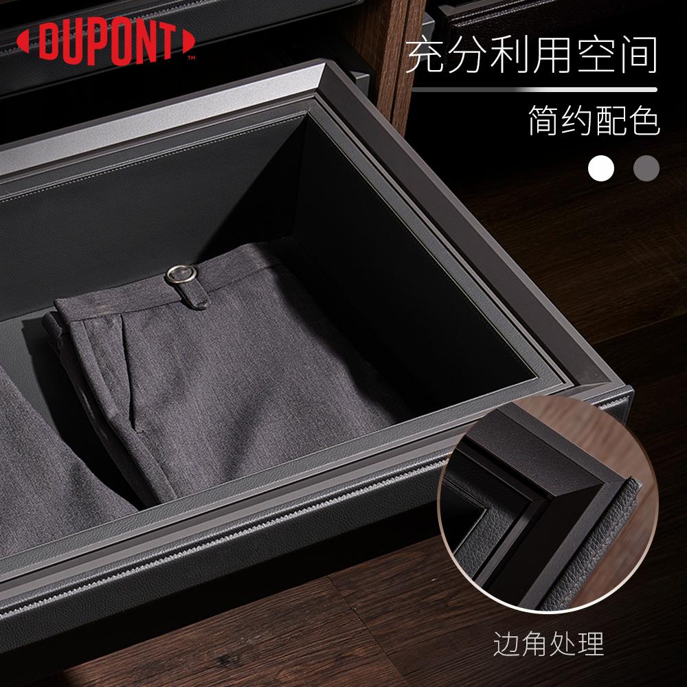 杜邦衣帽间收纳篮轻奢玻璃衣柜拉篮抽屉式衣橱内置伸缩储物收纳架
