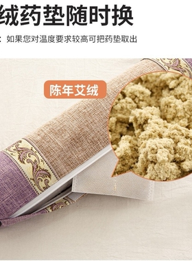 家用颈椎枕头睡觉护颈椎睡眠颈椎荞麦枕海盐热敷颈椎枕圆枕颈枕肩
