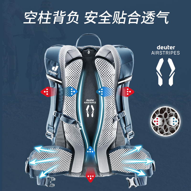 德国 多特 DEUTER Superbike 超级拜客 18 骑行越野户外双肩背包 - 图2