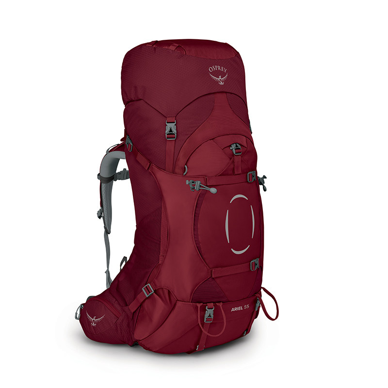 现货小鹰osprey Ariel 精灵ag 55 65 户外徒步登山双肩背包可注册