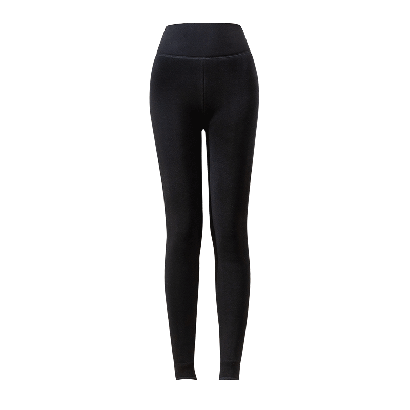 Pantalones de algodón sherpa para mujer para uso exterior, además de terciopelo y engrosamiento.