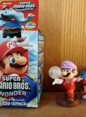 日本Furuta富路达巧克力马里奥纪念盲盒超级玛丽摆件手办隐藏款