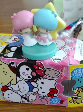 日本进口Furuto富路达三丽鸥盲盒凯蒂猫库洛米美乐 蒂摆件手办