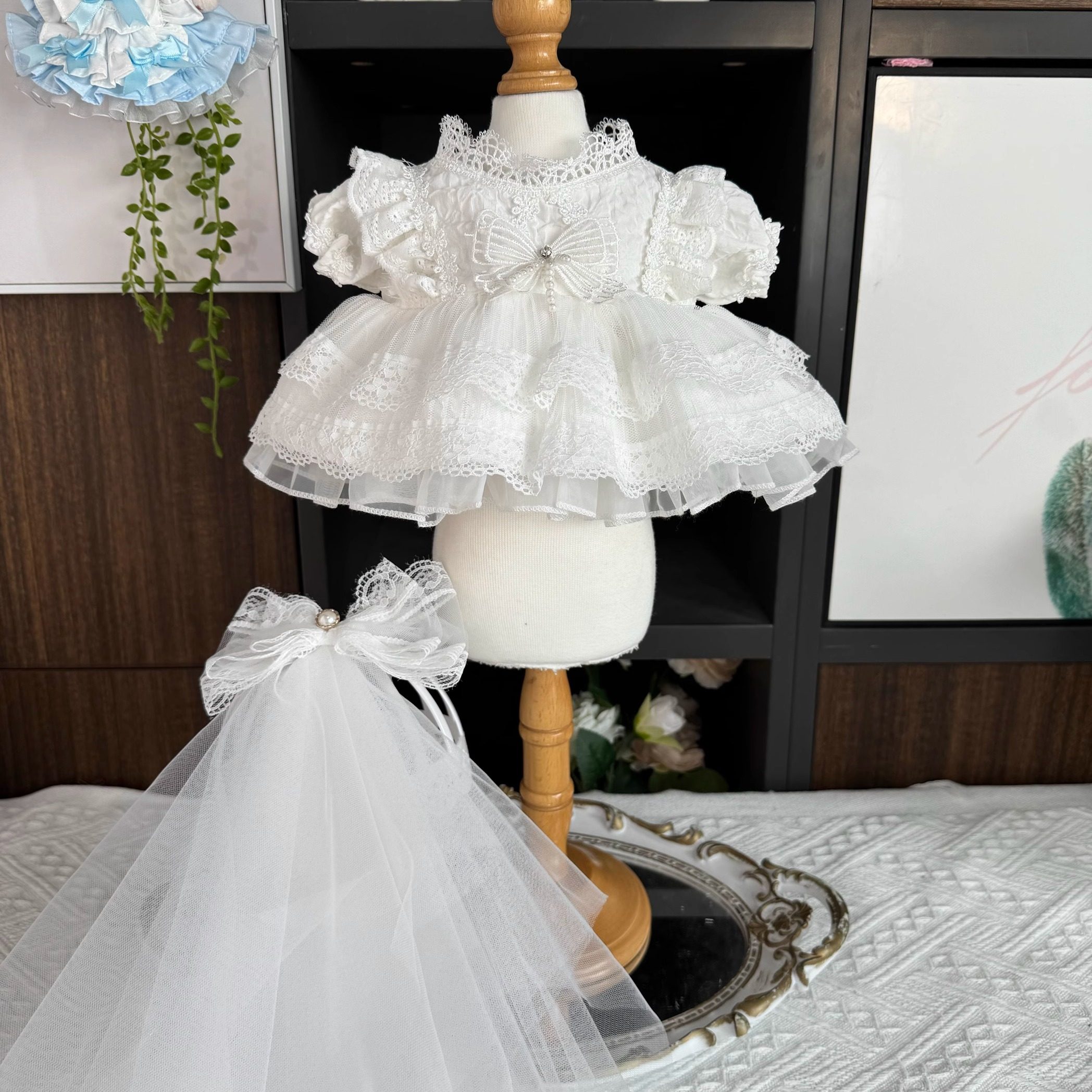 20cm棉花娃衣毛绒公仔mokoko婚纱礼服星黛露着替公主裙拉布布裙子,淘宝优惠券,粉丝福利购,淘宝优惠卷