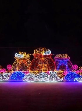 2026春节造型灯新年快乐节日装饰灯户外商业街景区灯光亮化灯光节