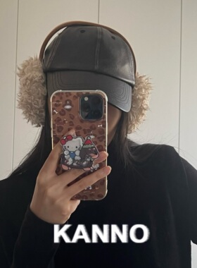 可爱毛绒耳罩显脸小保暖