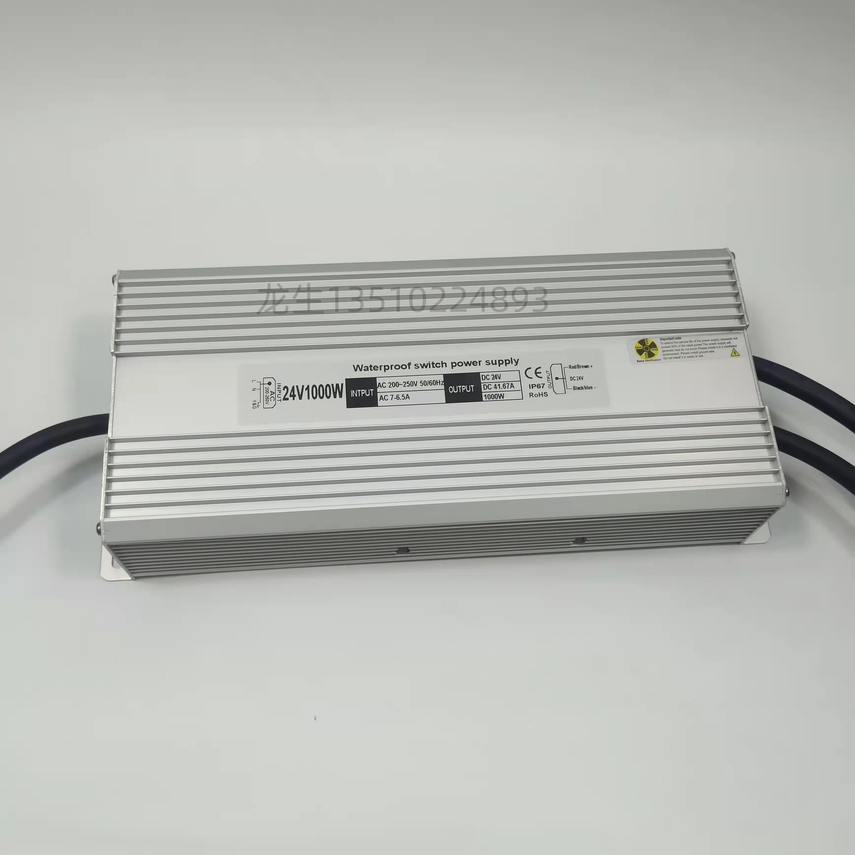 12V24V户外防雨1500W1000W开关电源400W700W亮化发光字防水变压器 - 图2