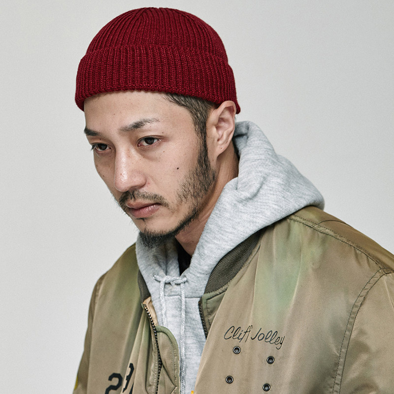 秋冬短款圆顶针织毛线帽男女保暖套头冷帽薄款瓜皮帽雅痞水手帽子,淘宝优惠券,粉丝福利购,淘宝优惠卷