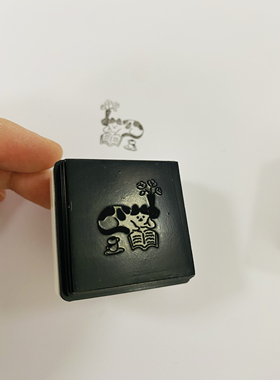 出口日本杂货铺慵懒猫咪的一日生活创意手帐印章（三款可选）