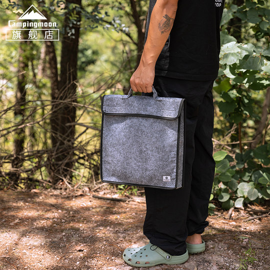 Сумка для хранения сковороды Koman GRW-33-B, утолщенная износостойкая пластина для барбекю, универсальная сумка, противоударная сумка для оборудования