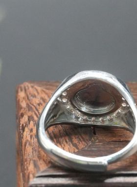 天然缅甸翡翠货墨绿色霸气时尚