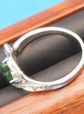 9136天然缅甸翡翠货阳绿翡翠葫芦