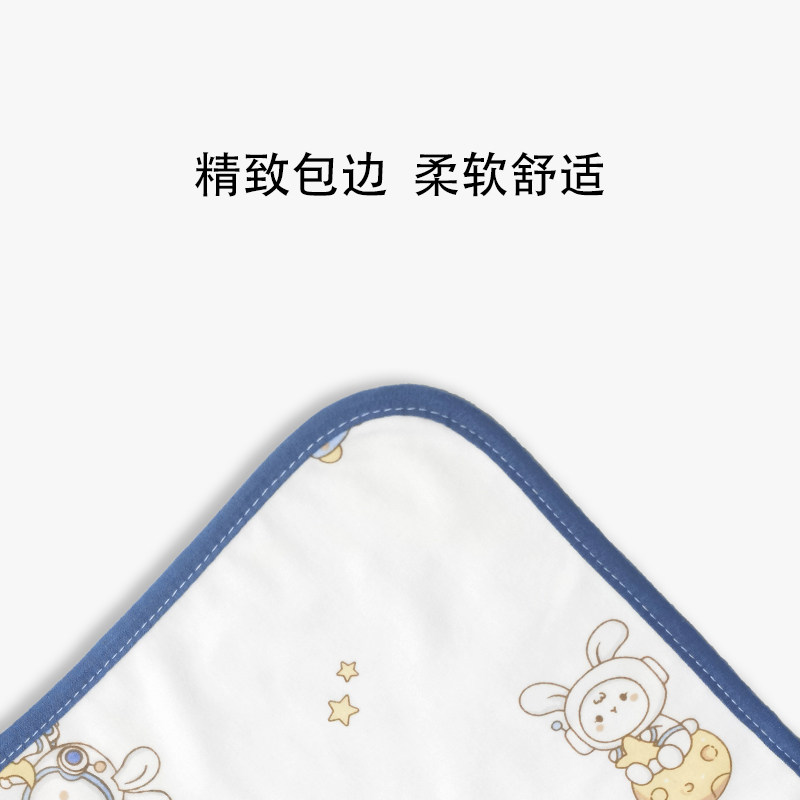 婴儿针织双层口水巾新生儿童洗澡毛巾全棉拍嗝小方巾宝宝洗脸超软,淘宝优惠券,粉丝福利购,淘宝优惠卷