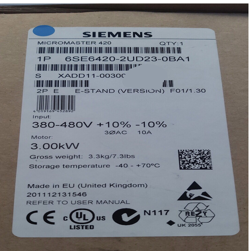 6SE6420-2UD21/2UD15/2AB17/2UD23-5AA1/0BA1西门子MM420变频器_虎窝淘