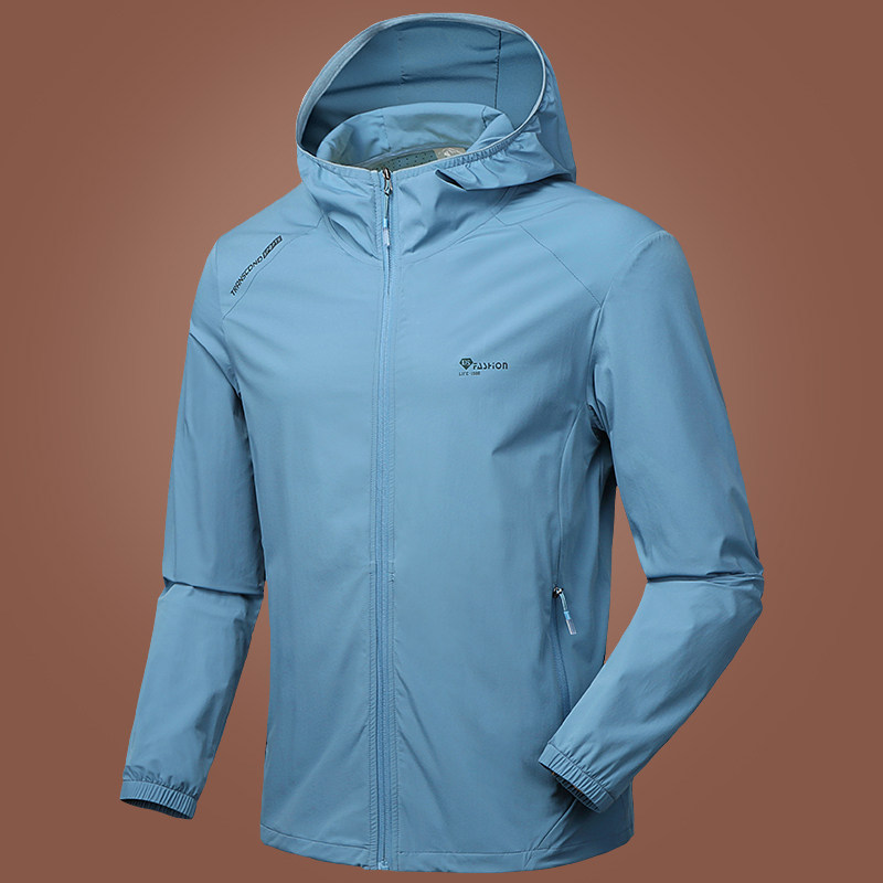 户外防晒夏季风衣男士超薄防晒衣 kpb夹克