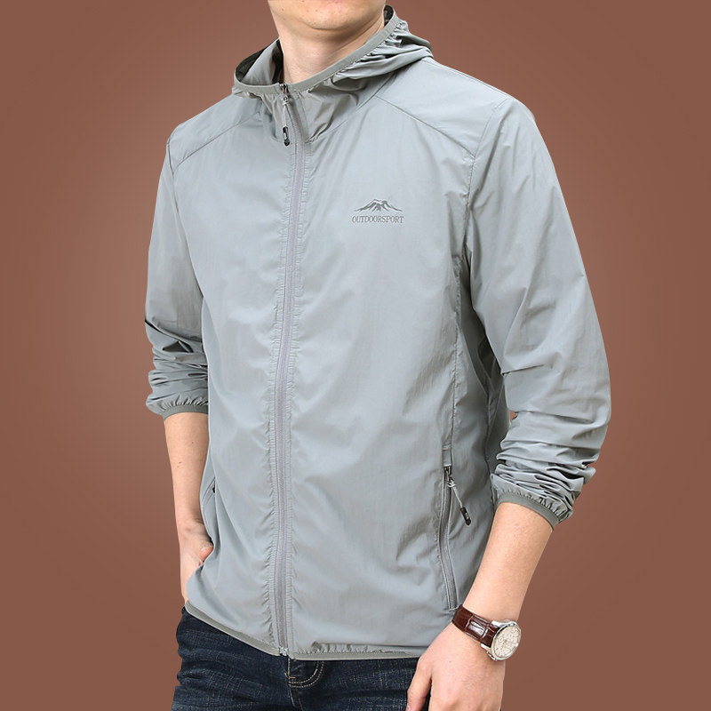 户外2020新款冰丝男士外套款防晒衣 kpb夹克