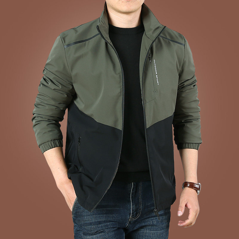 男士加绒外套秋冬季2020新款夹克 kpb夹克